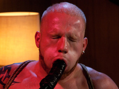 Hick anal with BDSM gaping, dildo shotguns, and more