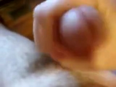 Intense cummy mess as my body and legs jerked with pleasure