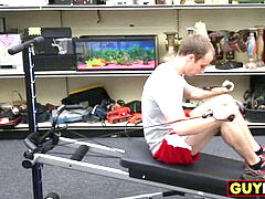 workout enthusiastic homo exercises in spitroast 3 way