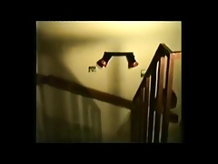 Old man disciplines young guy.