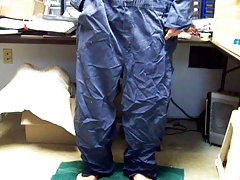 Pee in Blue Coveralls 1 - Video 120