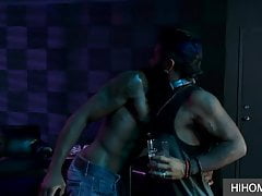 Strip Club Plowing, an Amazing Gay Threesome