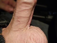 One hand on the wheel one hand on my cock.