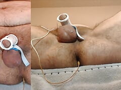 Short estim session with new gear.  I think they work.