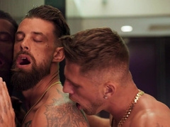 Roman Todd hooking up in a hotel room with Alpha Wolfe