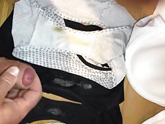Wife panty wank 2