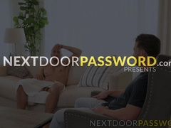 Carter Woods bareback smashes muscled hot neighbor Johnny Donovan