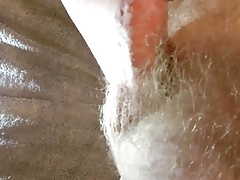 Hairy Little Penis Gets Unloaded!