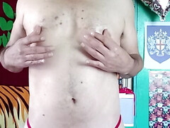 Suck my nipples ummmmufff
