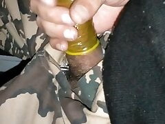 Cum in condom