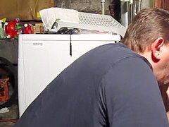 Gay daddy, glory hole, queer