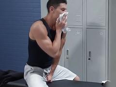 Jim Fit fills up Masyn Thorne's horny hole