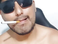 Alpha male spitting and humiliating in your face