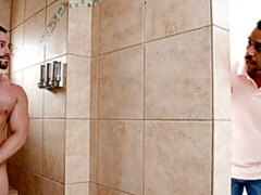 Julian Grey enjoys post-shower anal with Blake Hunter