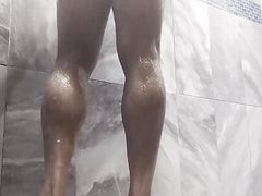 Black Man Post Gym Shower (Part 1)