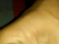 Guy wank and cum in room
