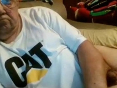 old man jerking in chat 7