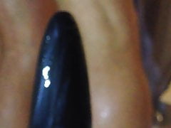Anal butt plug solo insertion