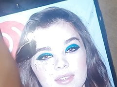 cum and spit and kiss tribute to Hailee slutfield part 1