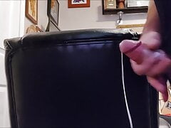 Huge Solo Slow-Mo Cumshot