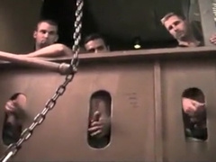 Cruising Fireman in a sex club