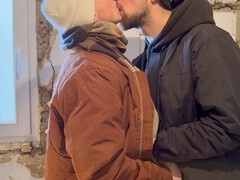 Public blowjob, cum on face, blowjob cum on face