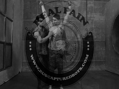 whipping soldier