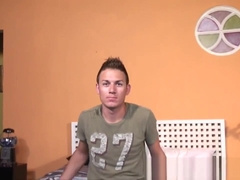 Young white twink getting gangbanged by black dudes