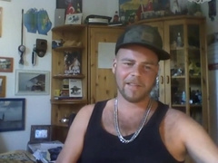 Patrick Hoffmann from Berlin presenting his dick in his underwear