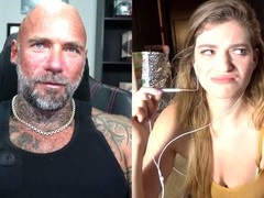 In english, muscle bears, pornstar
