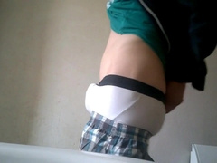 Warm Cuming In 2 Briefs, Mal Wieder Geill Gewichst