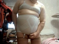 Chubby Canadian Man Masturbates Solo