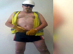Construction cub Gives a super hot show