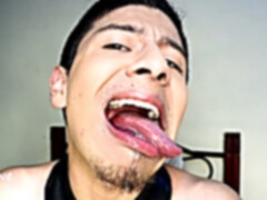 Gay dientes, eyes, facehole
