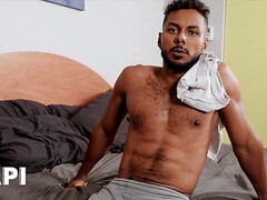 Gay muscle, analingus, ass licking
