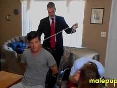 Richard tied Elis Ataxx and Jeff Drizzle with ropes and gagged their mouths