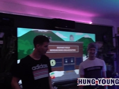 Shocking ten Man Gang Cumming up FIT 19yr SUPER-CUTE AS SMASH