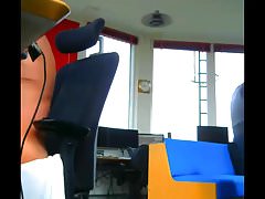 grandpa stroke on webcam