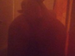 Black Gay Anal shower fingering poking and hole cleansing