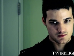 TWINKLIGHT - Young vampire Krys Perez tempts and smashes lad Josh Bensan