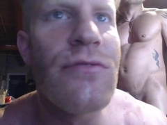 MMA Fighter Naked ASS-TO-MOUTH Ginger MuscleBitch