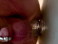 DaddyBearAZ working his tight hairy hole