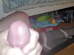 Solo boy Edging cumshot