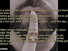 Str8 Apprentice Construction Worker Convinced to Get a Blowjob
