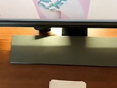Cumshot  on UkrainianBoy1's wife