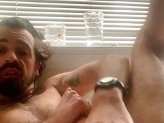 Cumming and anal masturbation