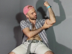 Fratboy Telling Muddy Things, Fapping Off and Jizzing - Louis Ferdinando