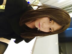 Asian crossdresses masturbate nipple