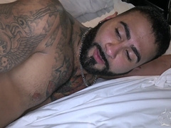 Hefty Black Prick Strength Pummels and Breed Brazilian Bear
