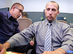 Office newguy 3 penetrated and facialized